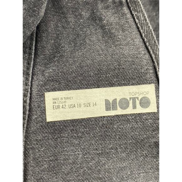 Women's Black Denim Overalls - Picture 8 of 11